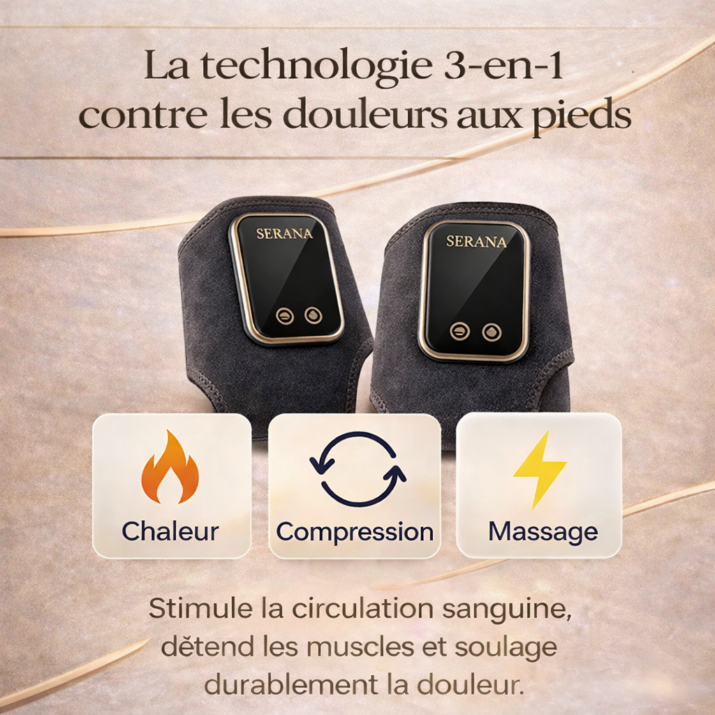 Serana Cure™ | Masseur Thérapeutique 3 en 1